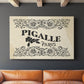 Antique French Label III - Canvas Art Print