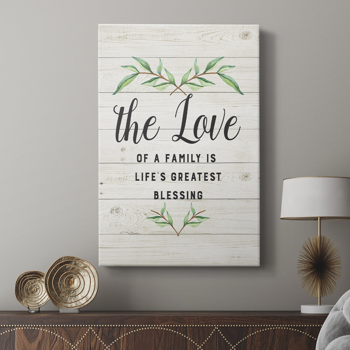 Love of a Family - Canvas Art Print