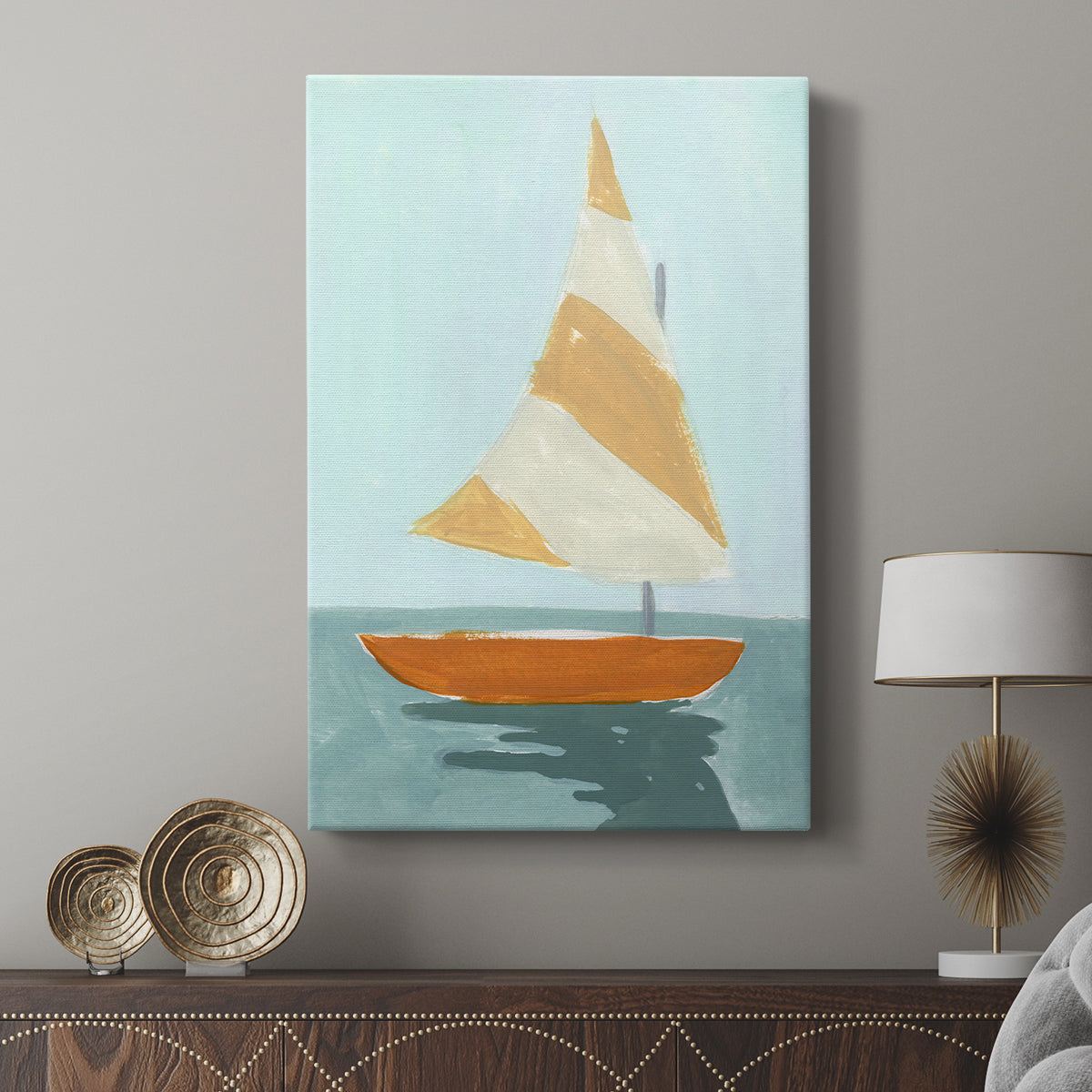 Small Sail I - Canvas Art Print