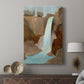 Turquoise Falls II - Canvas Art Print