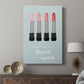 Flawless Lipstick - Canvas Art Print