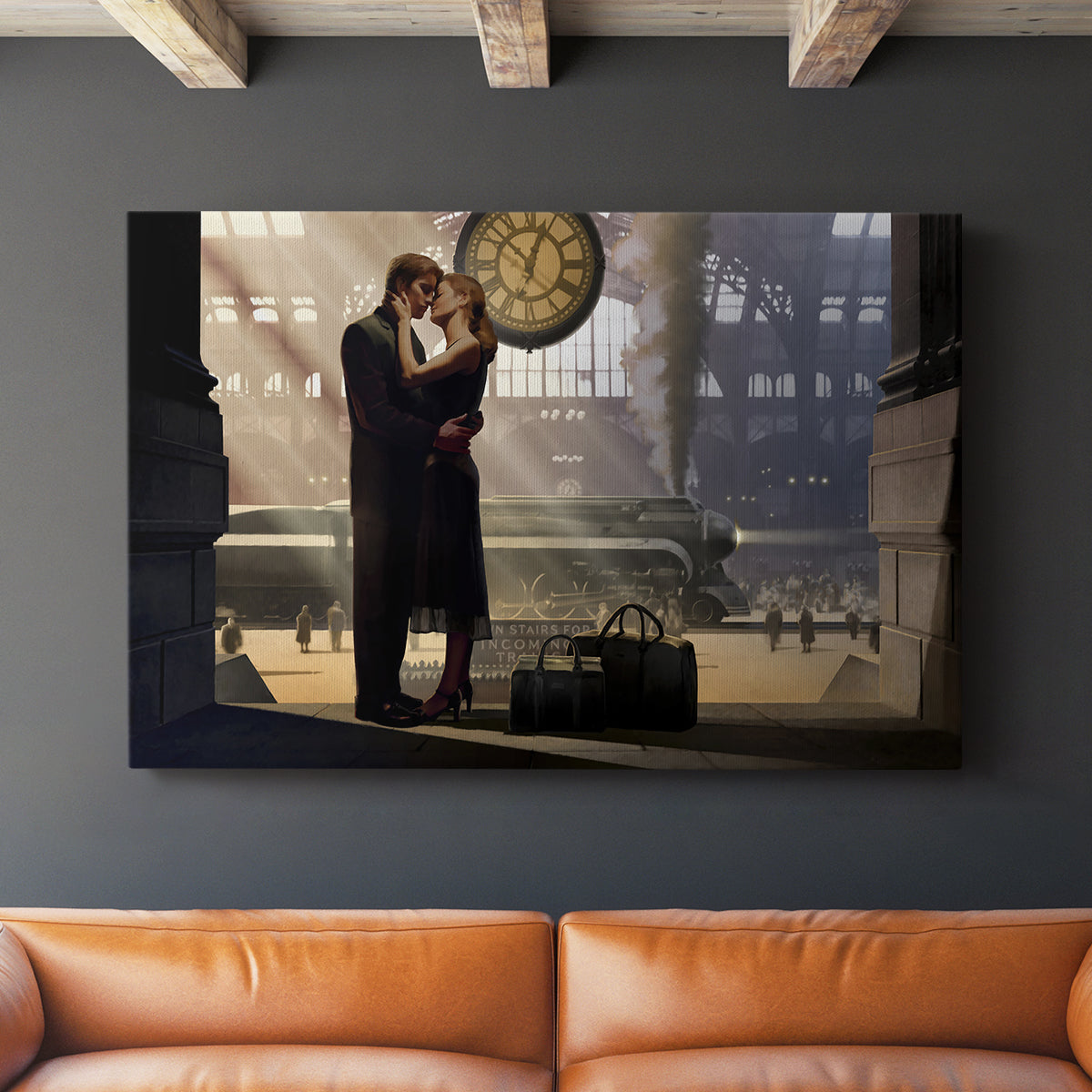 Au Revoir - Canvas Art Print