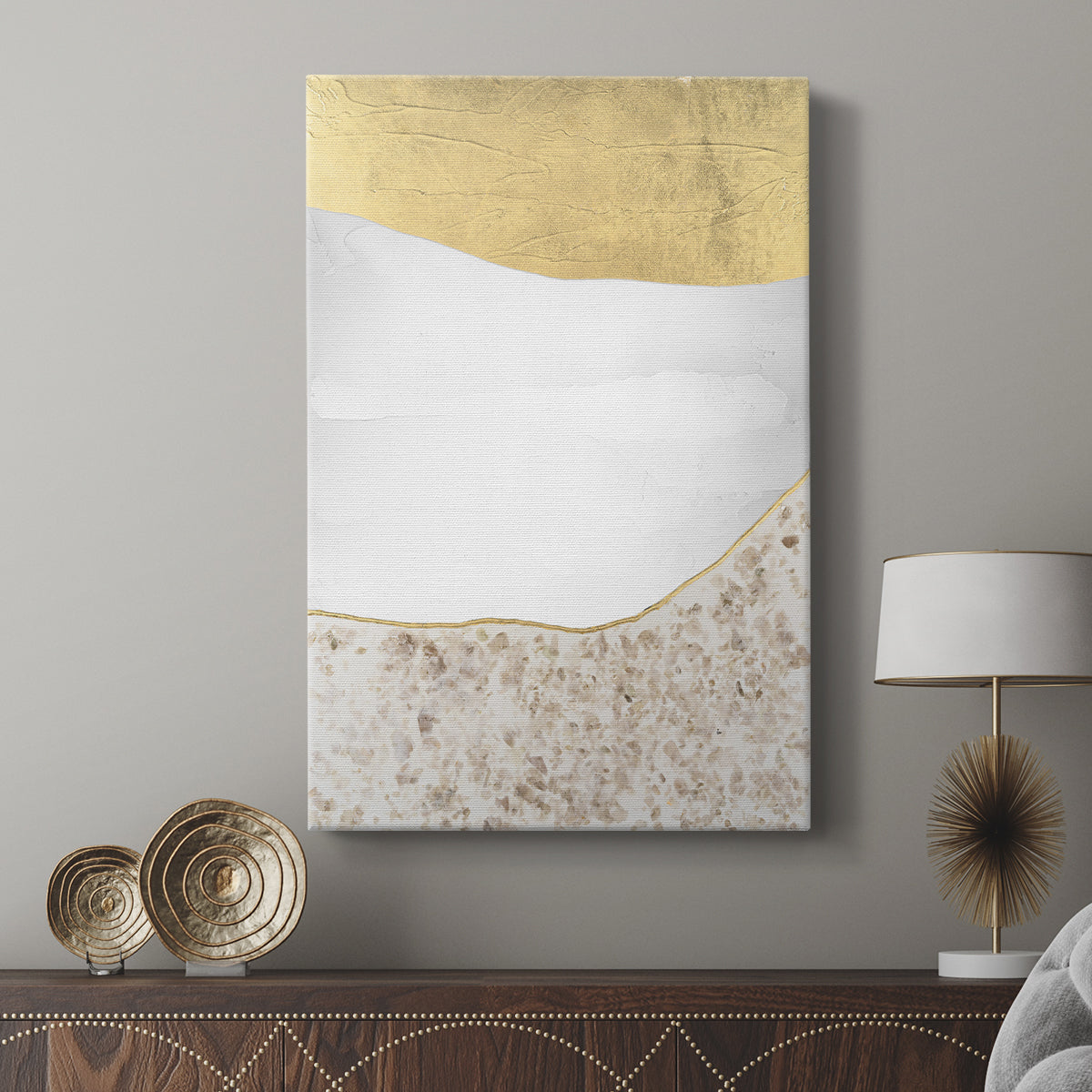 Whitestone II - Canvas Art Print