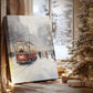 Snowwhite Lantern at Twilight - Canvas Art Print