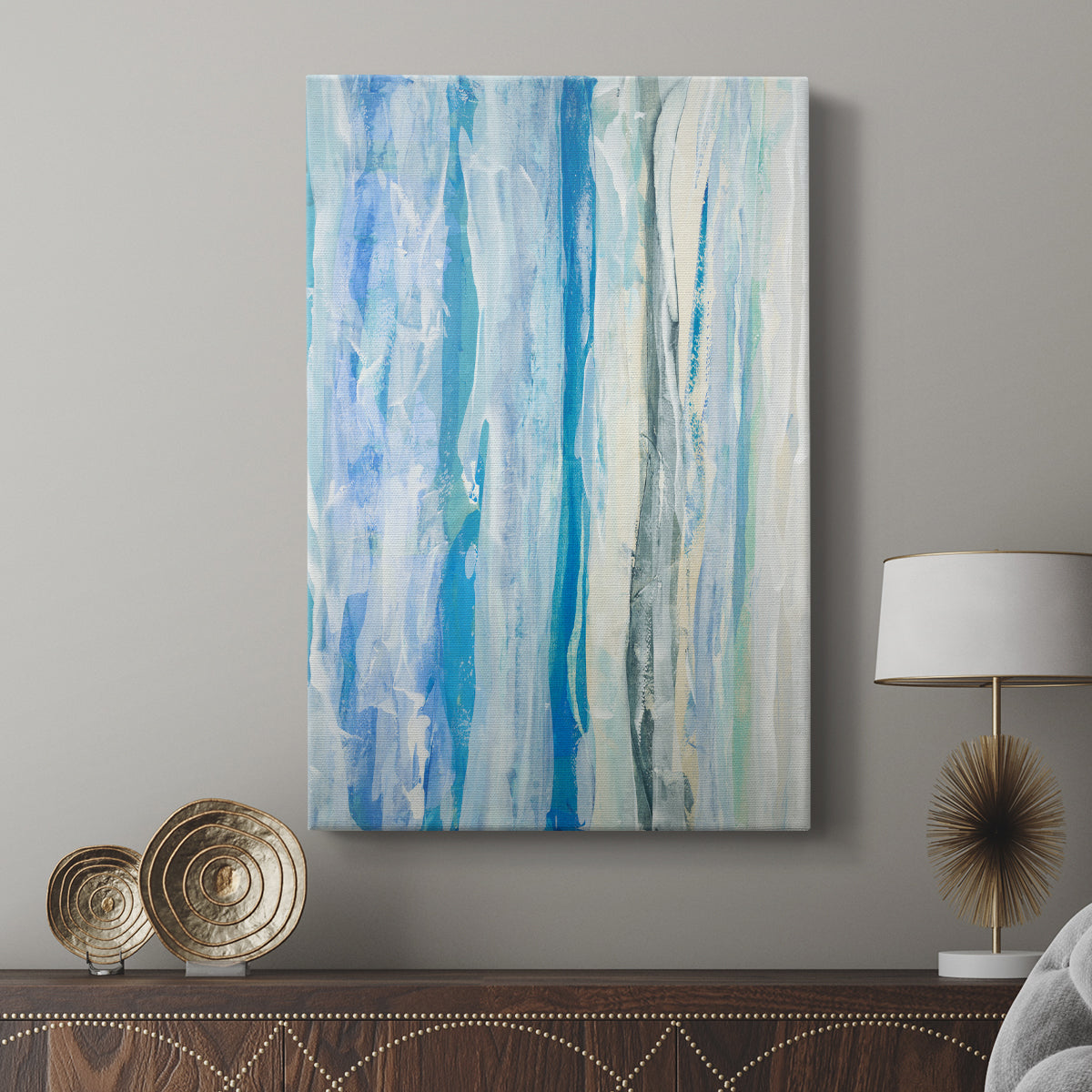 Swimming Ashore - Canvas Art Print