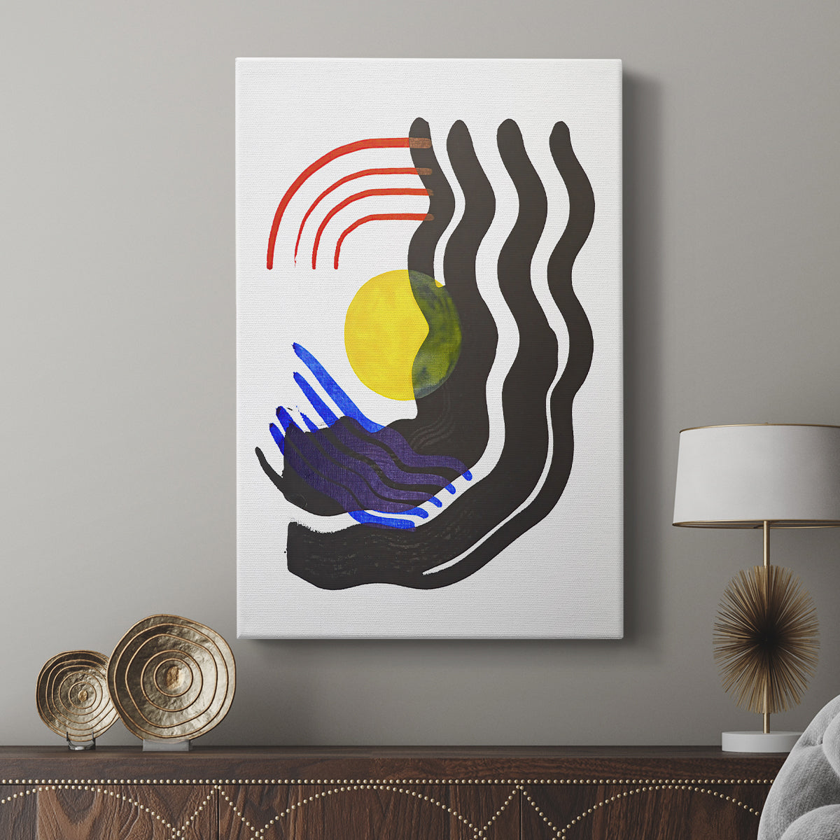 Shifting III - Canvas Art Print