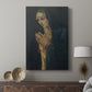 Canvas art print featuring a refined composition with subtle shading and depth displayed in a modern interior space.