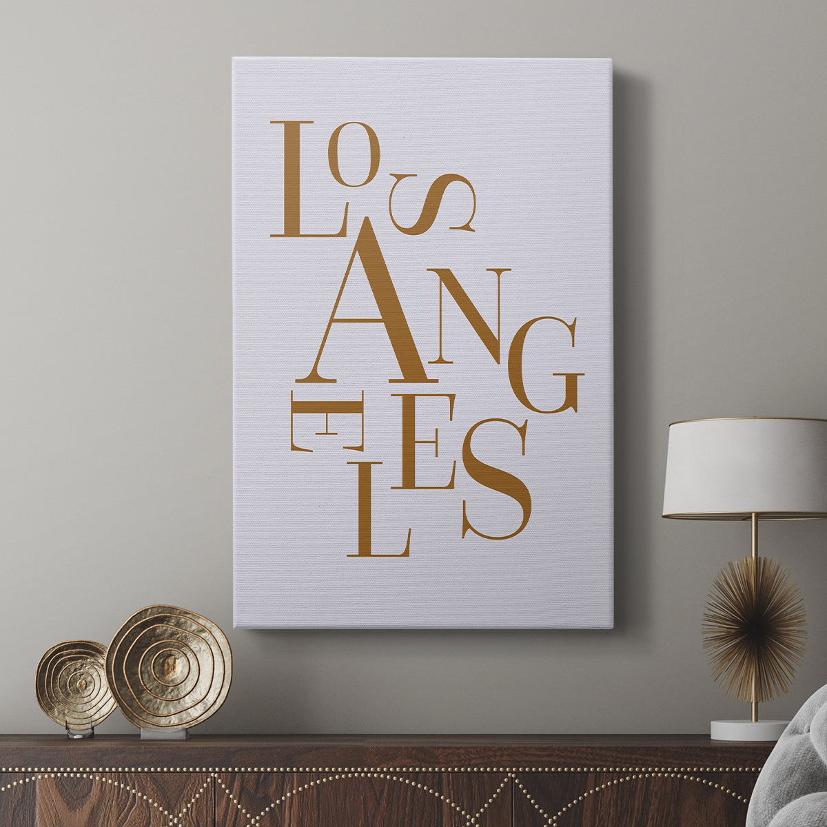 City Center Type III - Canvas Art Print