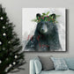 Let It Snow Bear-Premium Gallery Wrapped Canvas - Ready to Hang