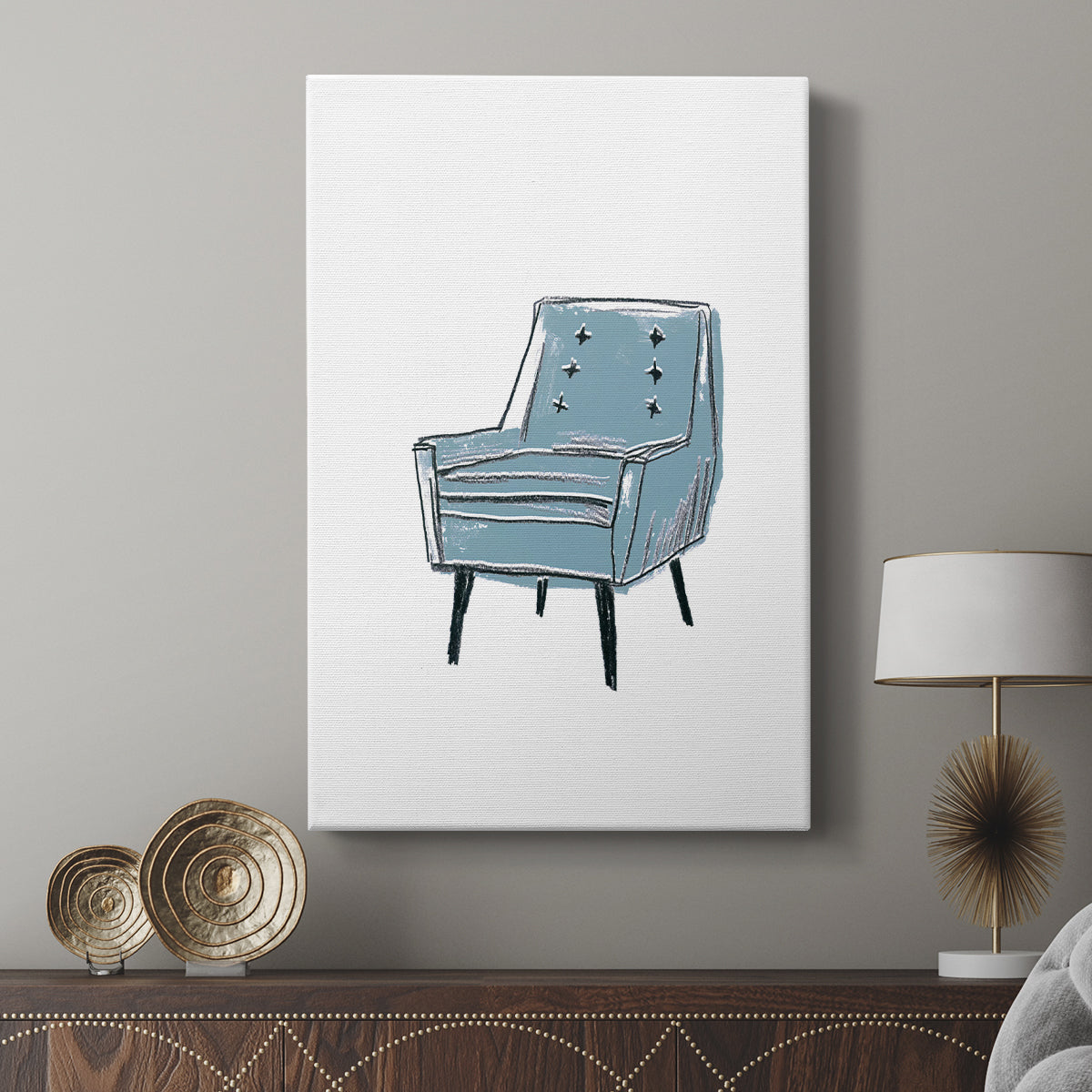 Take a Seat X - Canvas Art Print
