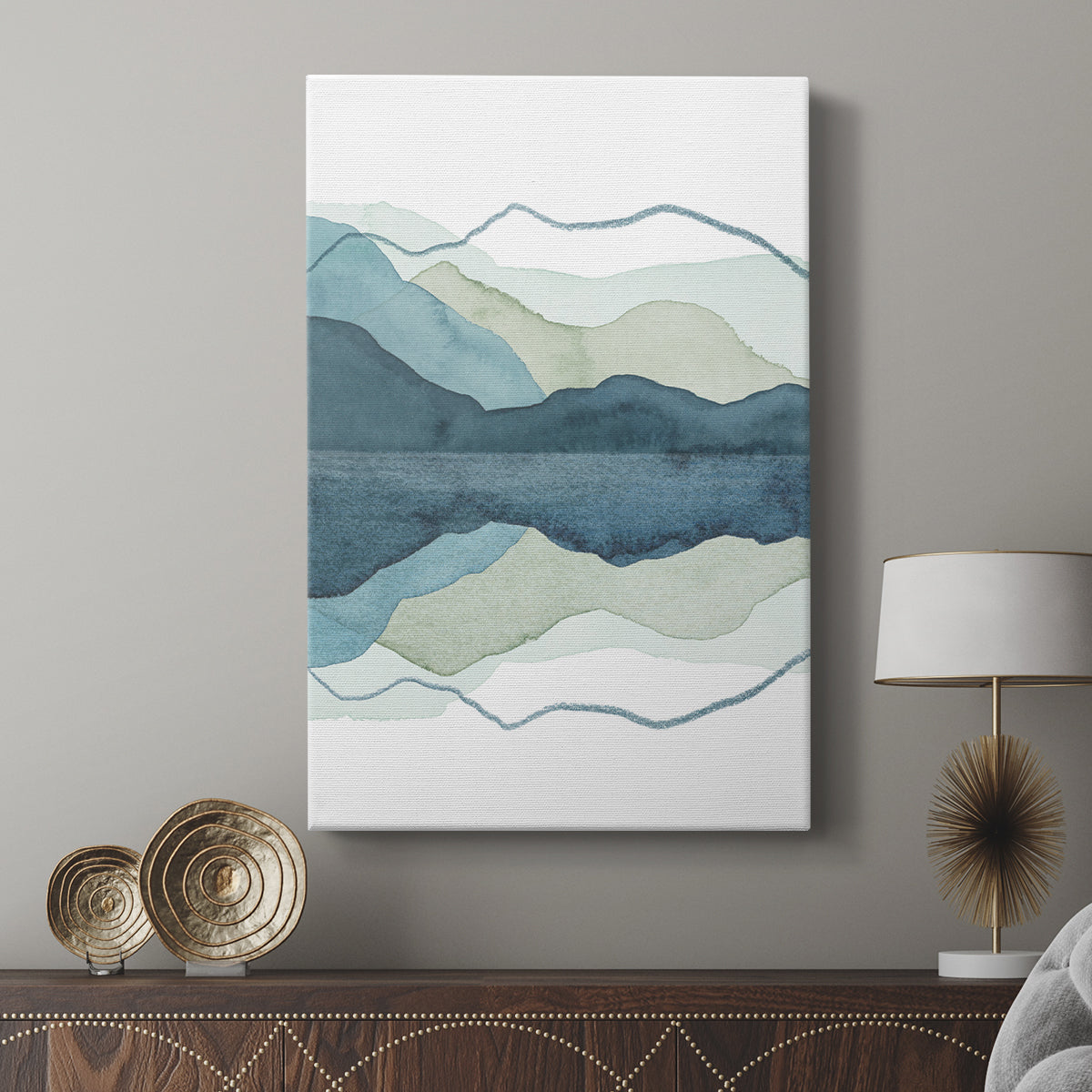Icicle Range I - Canvas Art Print