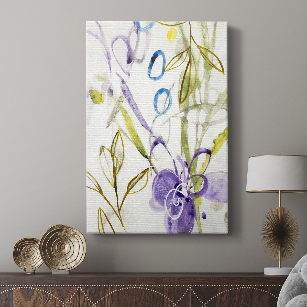 On A Whim II - Canvas Art Print