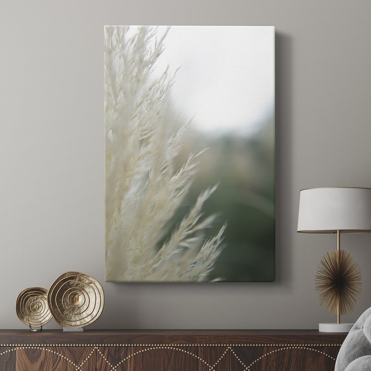 Subtle Grasses I - Canvas Art Print
