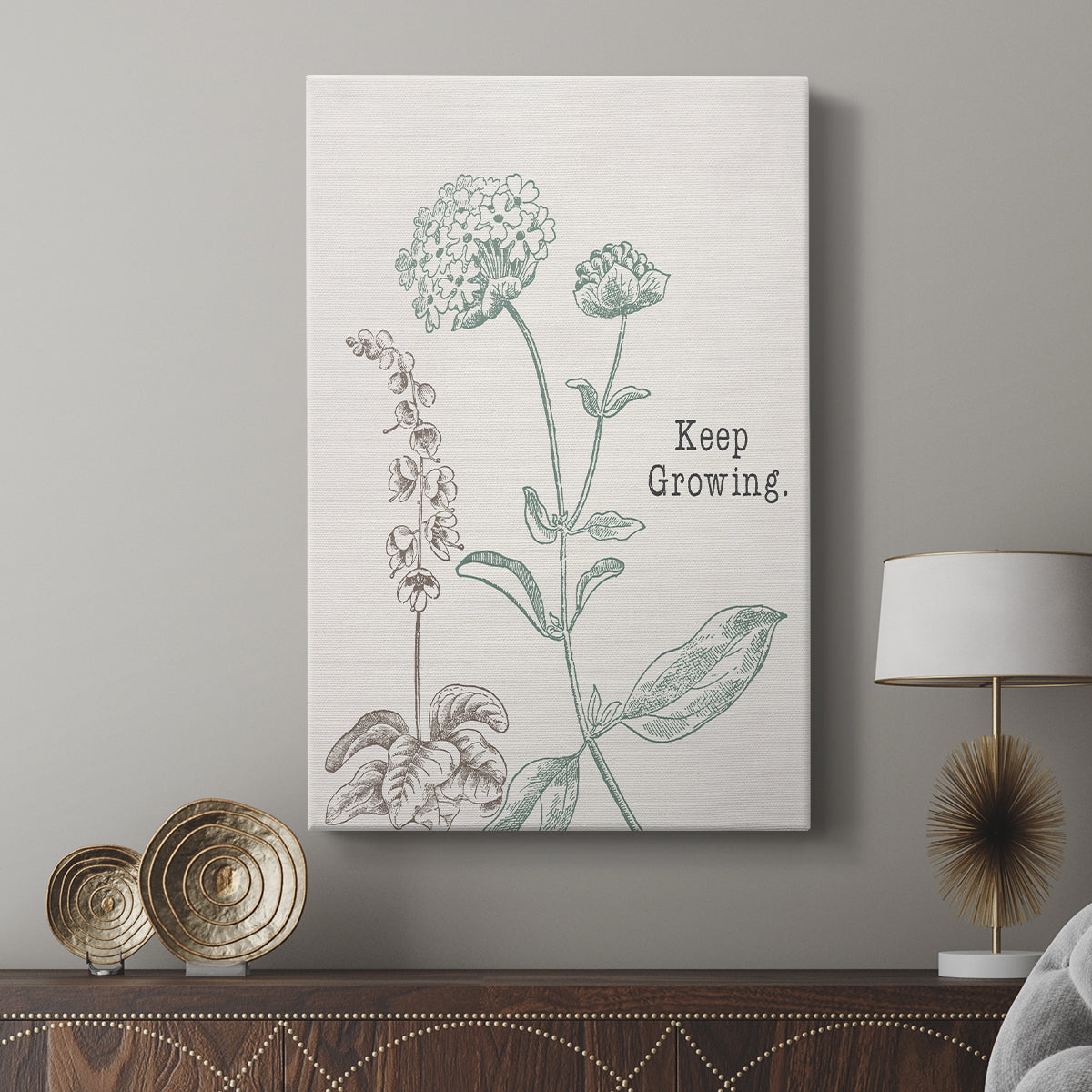 Keep Growing - Canvas Art Print