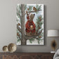 Lumberjack Bear Pine Tree Coffee Break - Canvas Art Print