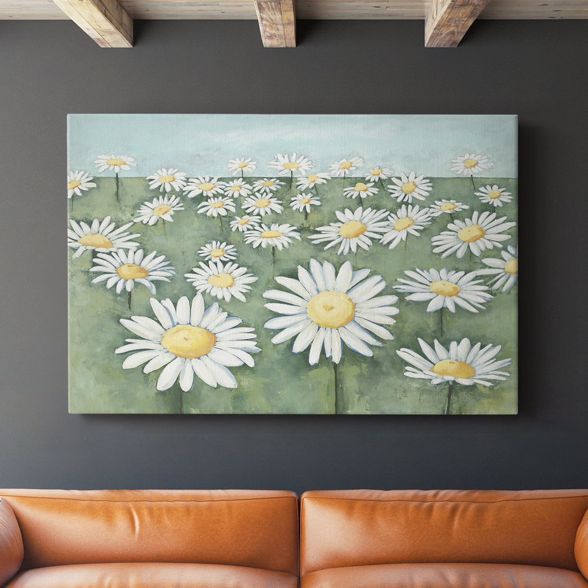 Field of Flowers - Canvas Art Print