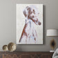 Sitting Dog II - Canvas Art Print