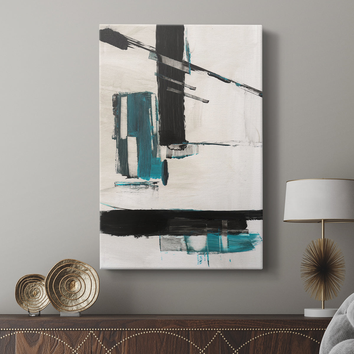 Geometry Notes II - Canvas Art Print