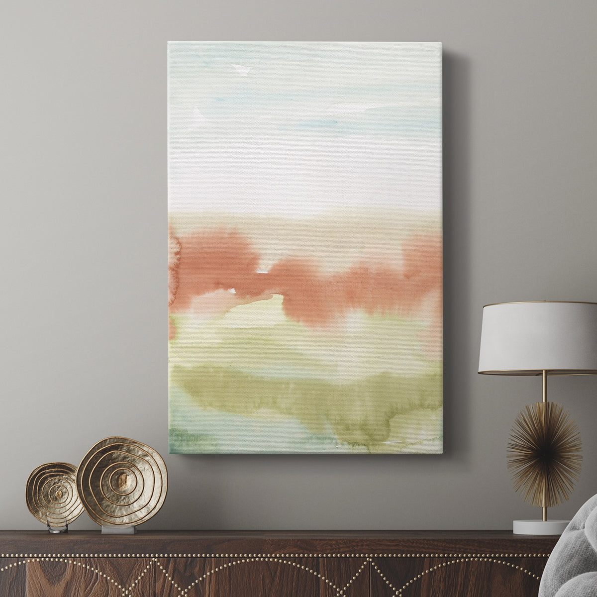 Blushing Sunrise I - Canvas Art Print