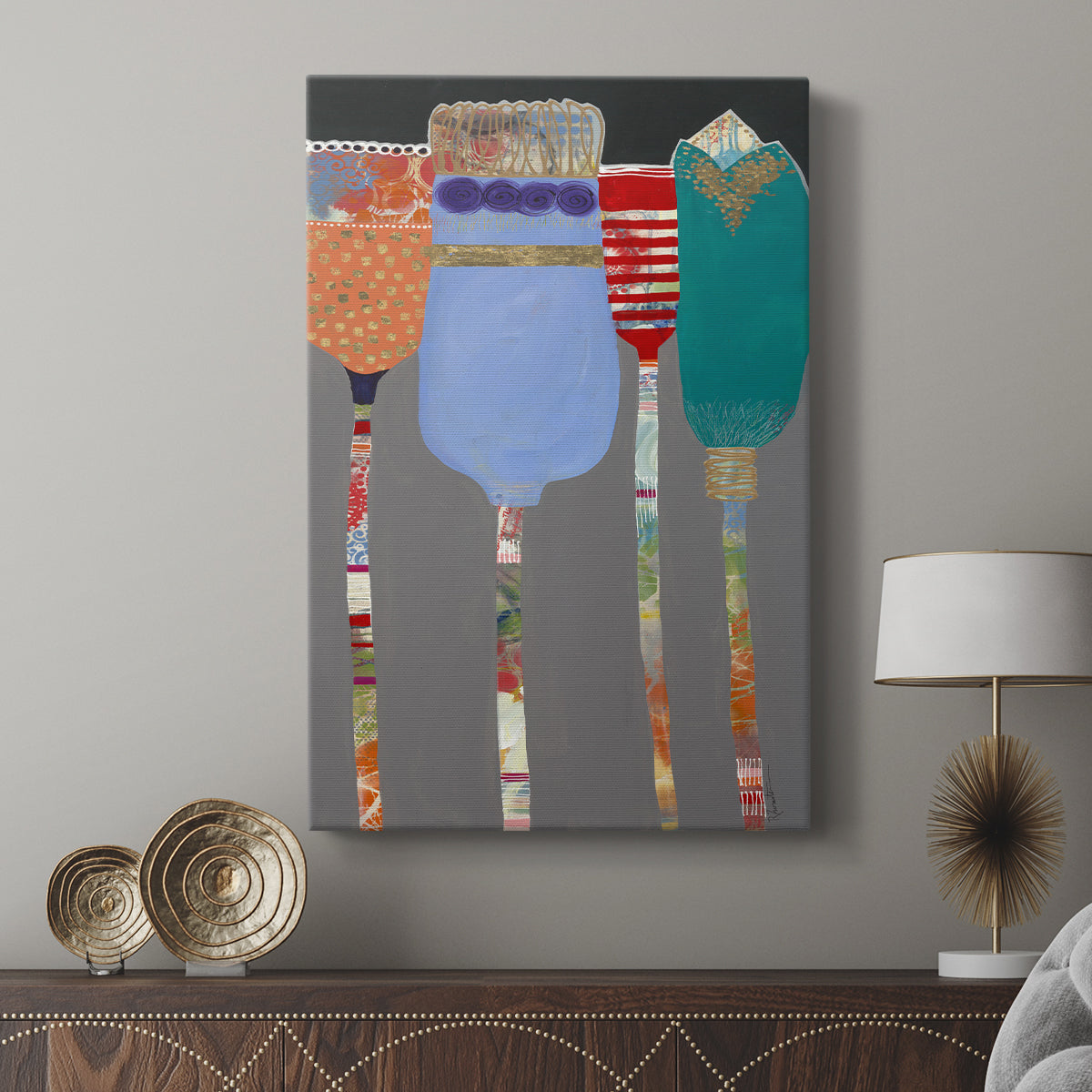 Tall Tulips - Canvas Art Print