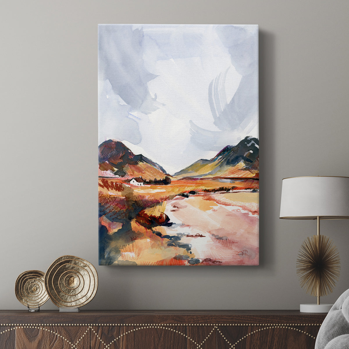 Chromatic Landscapes II - Canvas Art Print