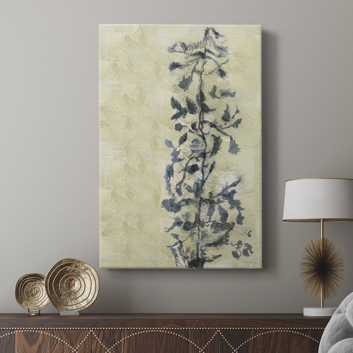 Chinoiserie 2 Tan I - Canvas Art Print