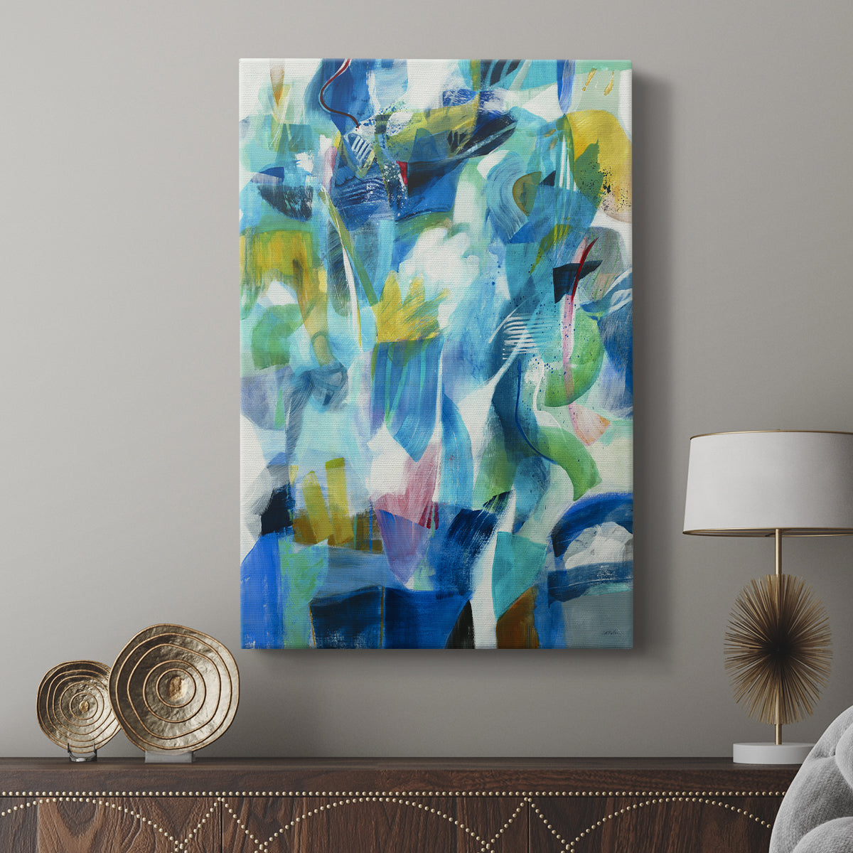 Green Passage - Canvas Art Print