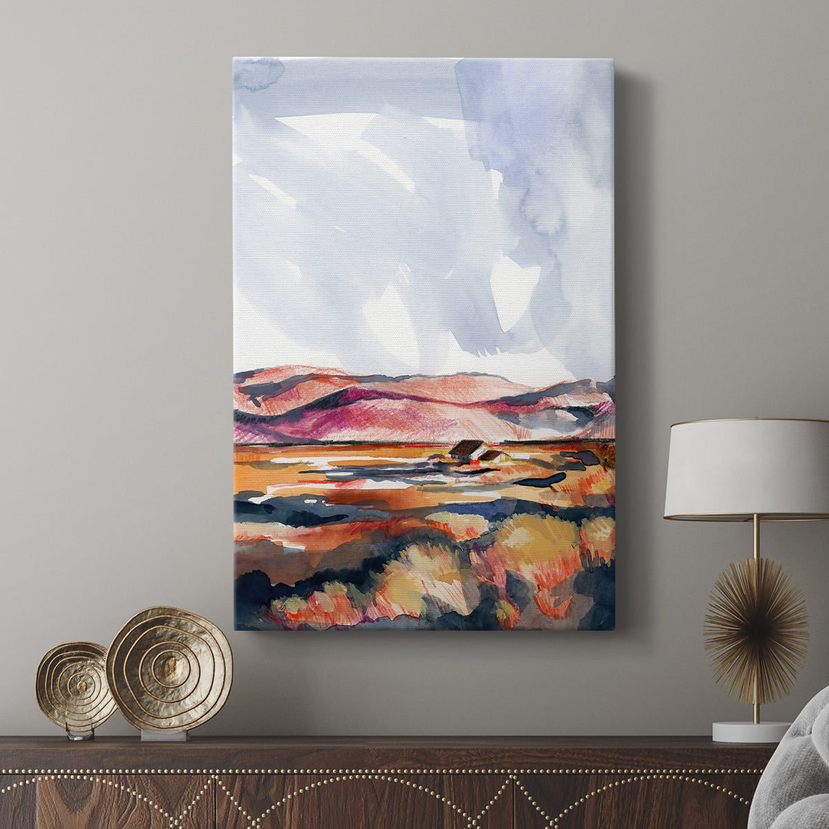 Chromatic Landscapes I - Canvas Art Print