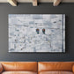 Stop on White - Canvas Art Print