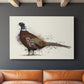 Pheasant Splash 1 - Canvas Art Print