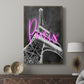 Neon Nights In Paris - Canvas Art Print