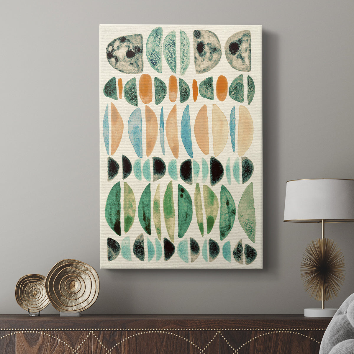 Semi Stack III - Canvas Art Print