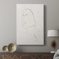 Portrait Sketch II - Canvas Art Print