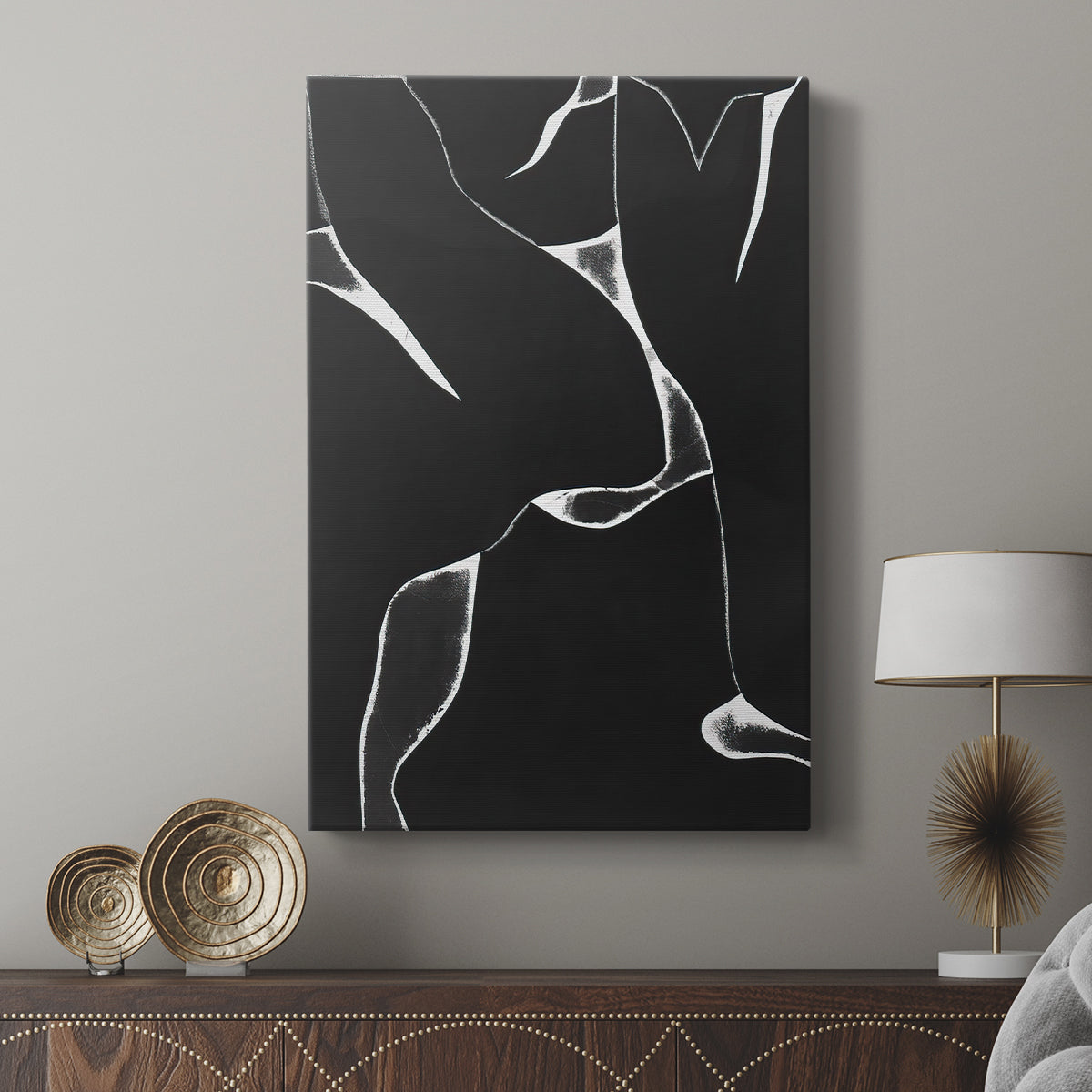 Night Bloom II - Canvas Art Print