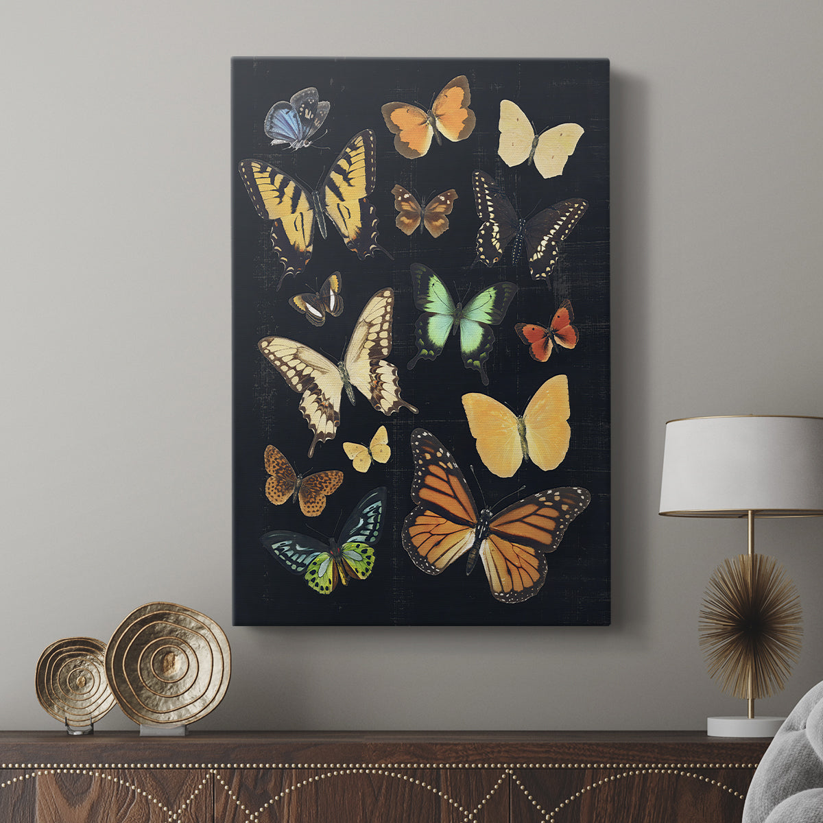 Collected Flutter III - Canvas Art Print