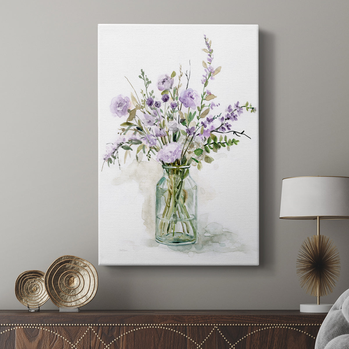Purple Passion I - Canvas Art Print