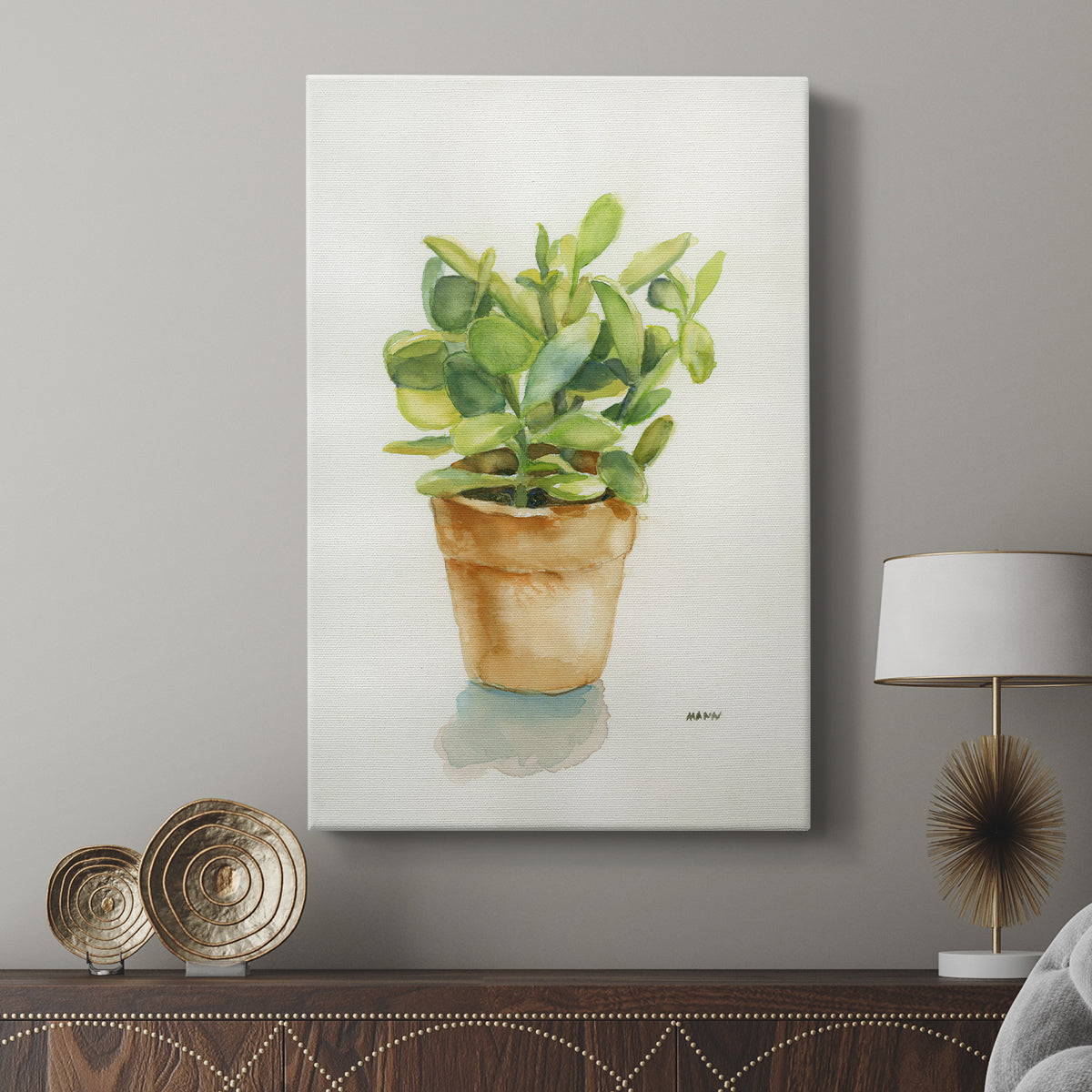 Succulent I - Canvas Art Print
