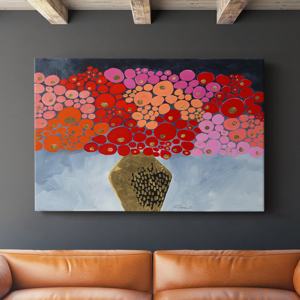 Red Poppies II - Canvas Art Print