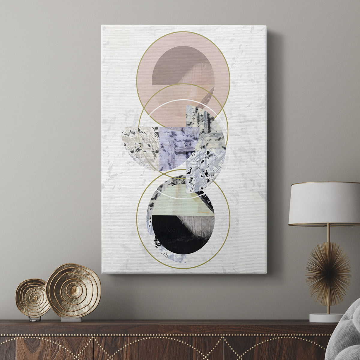Inner Circles I - Canvas Art Print