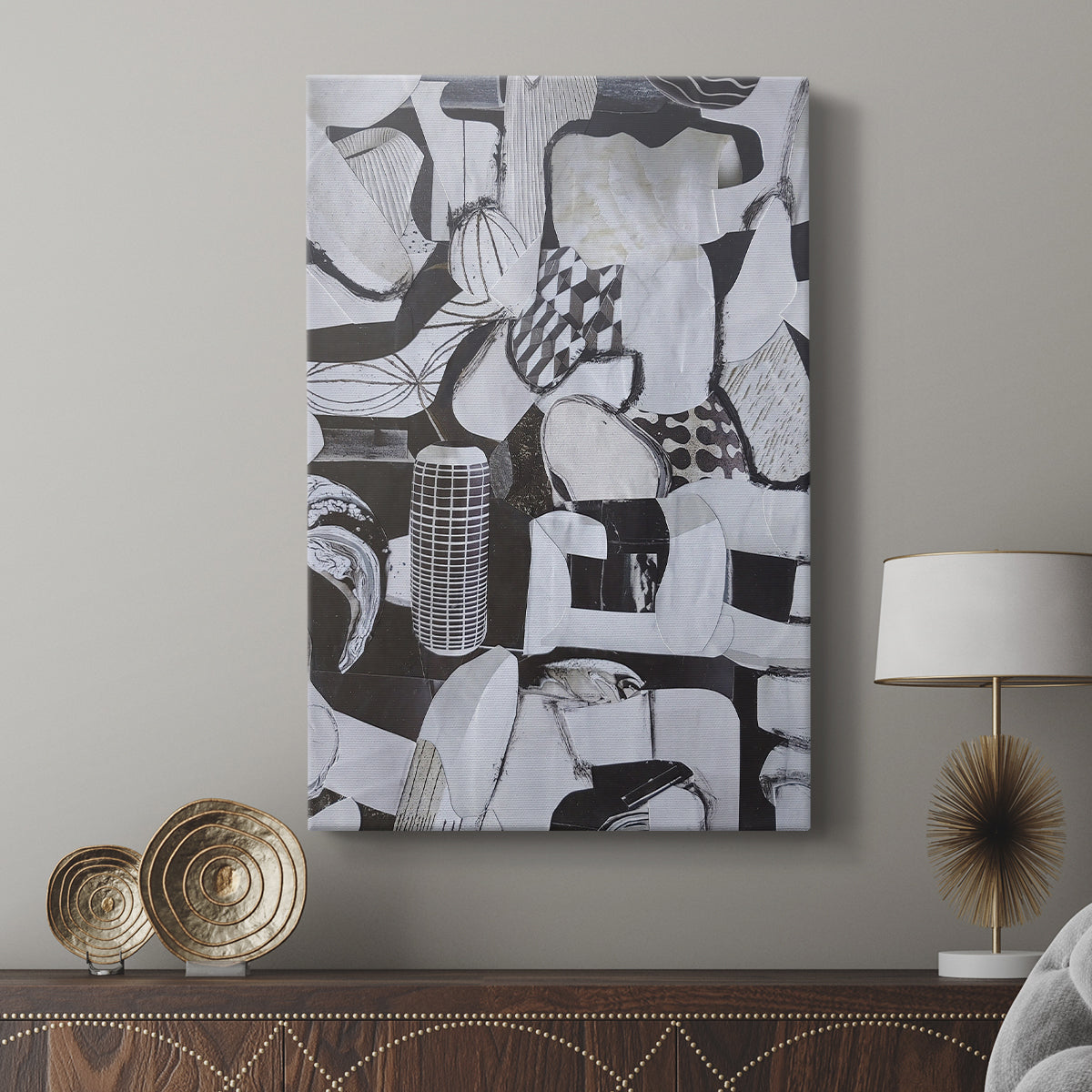 Beverlywood City Forms - Canvas Art Print