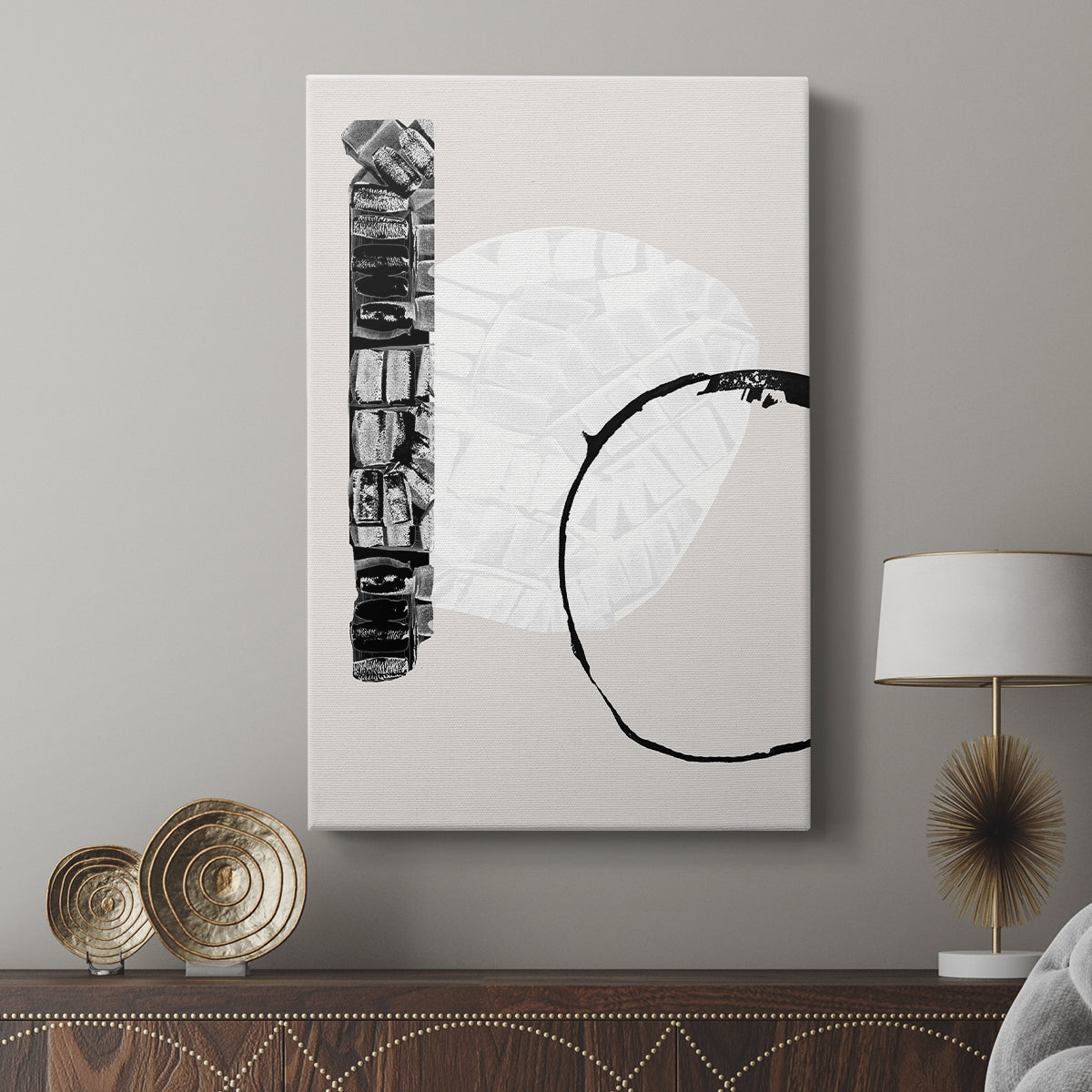 Zen Shapes I - Canvas Art Print