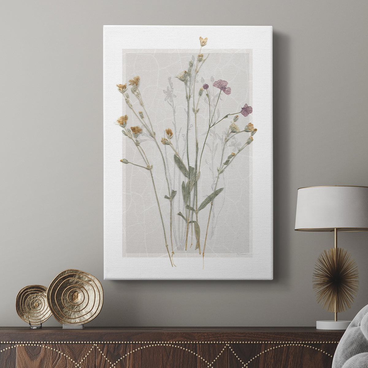Field Study Page II - Canvas Art Print
