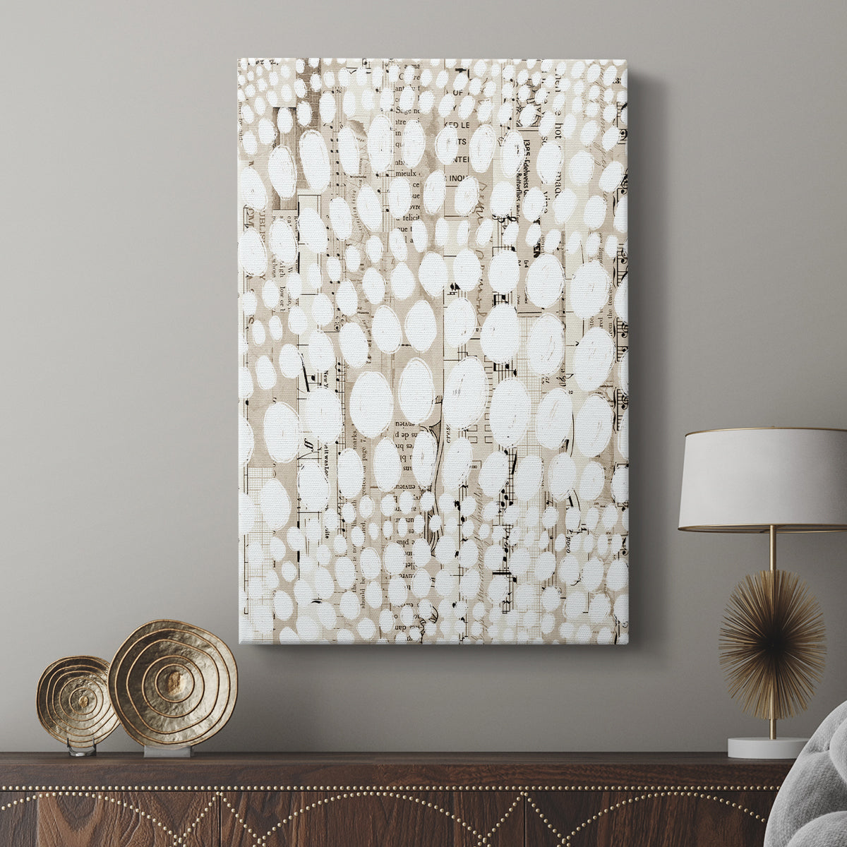 Vintage Pattern IV - Canvas Art Print