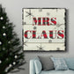 Mrs. Claus-Premium Gallery Wrapped Canvas - Ready to Hang