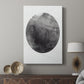 Graphite Moon I - Canvas Art Print