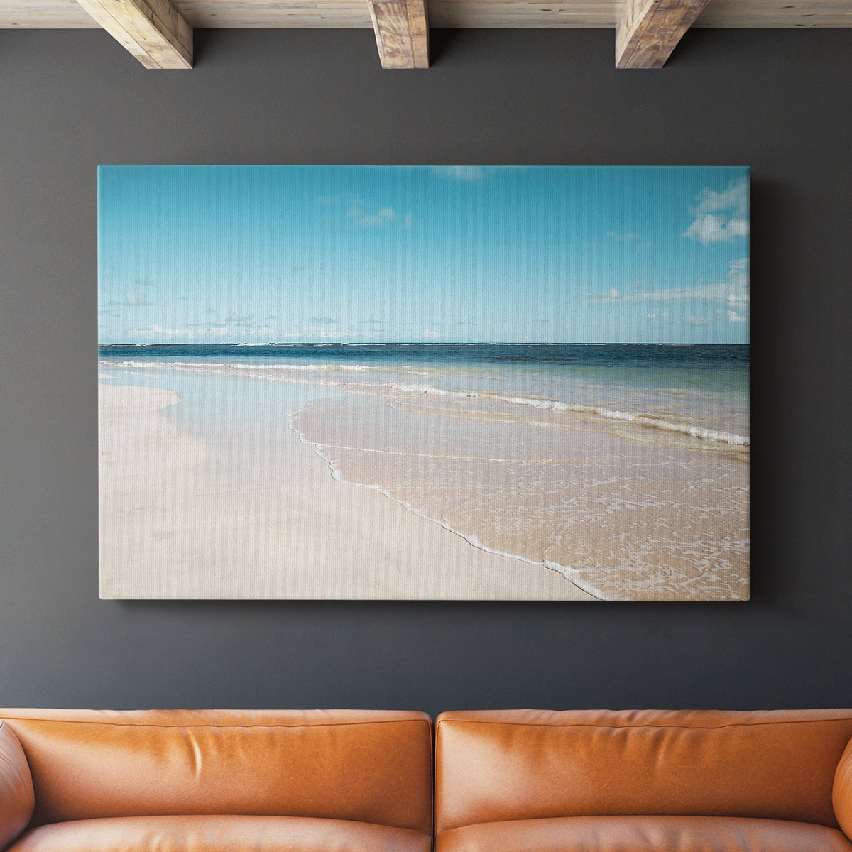 Sugar Sand Beach - Canvas Art Print