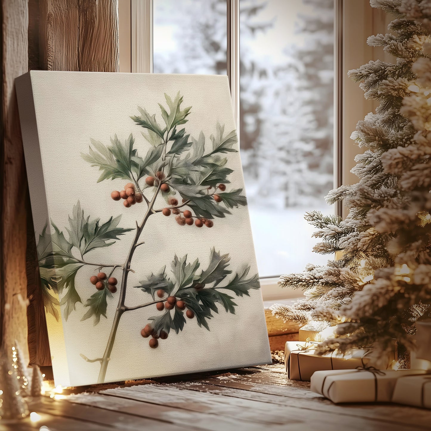 Gilded Blessing - Canvas Art Print