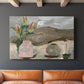 Vase of Pink Flowers V - Canvas Art Print