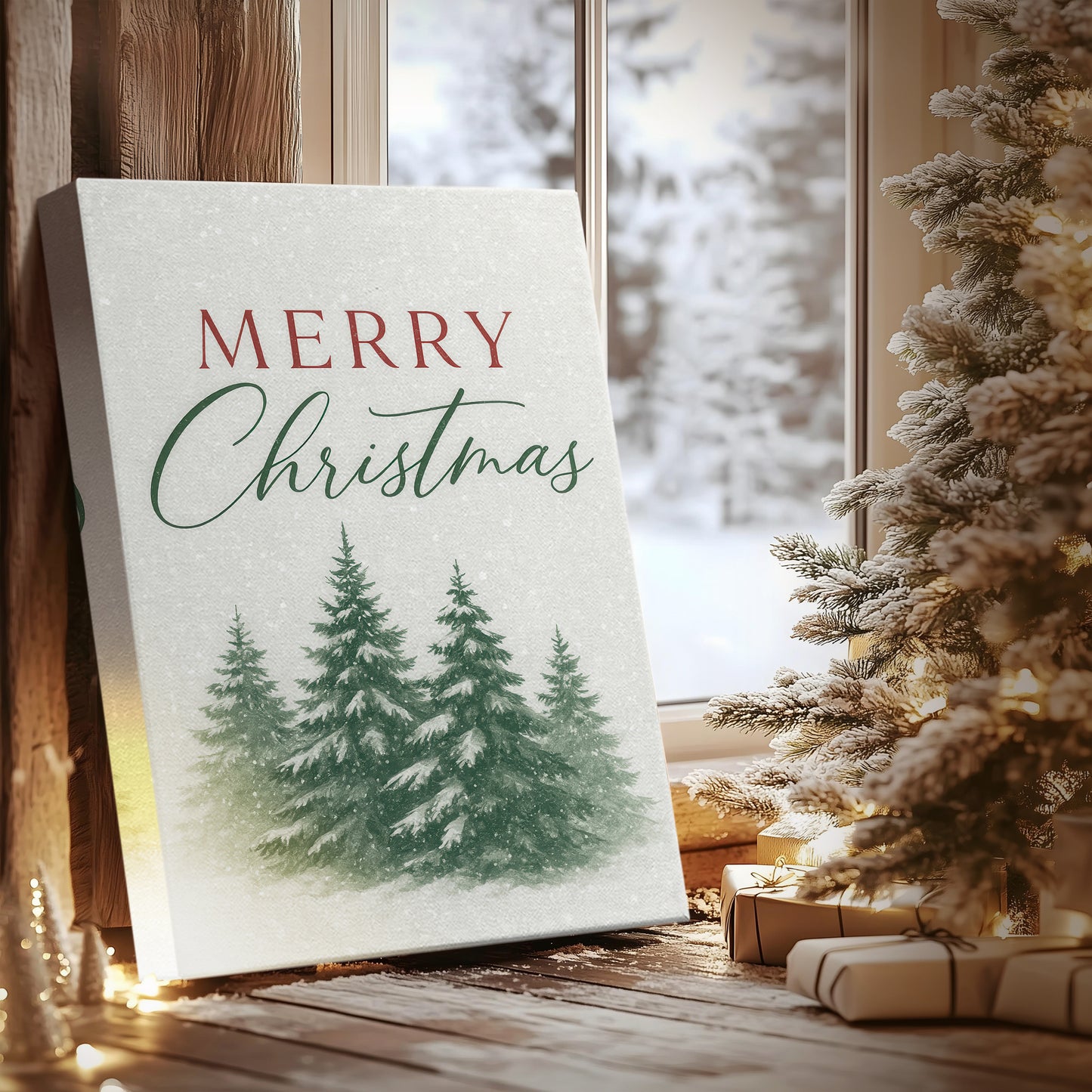 Silver Carol - Canvas Art Print