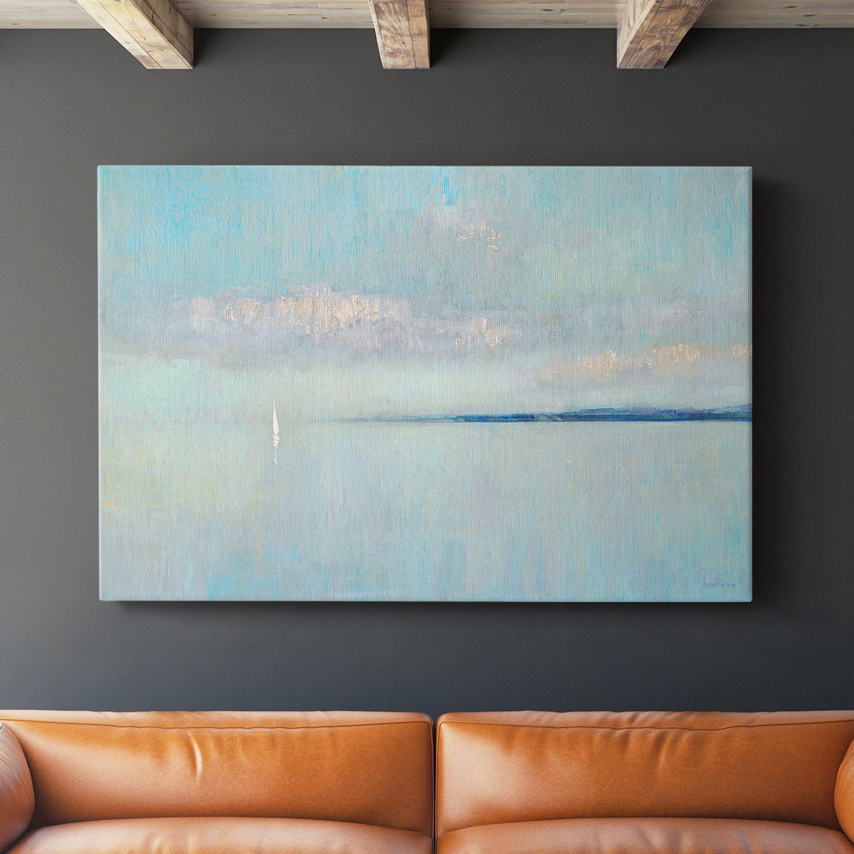 Sunrise Haze - Canvas Art Print